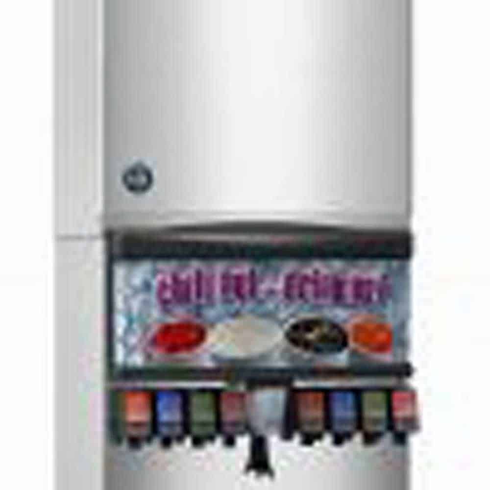 Hoshizaki KMS-2000MLJ with SRK-20J3, Crescent Cuber Icemaker, Remote-cooled, 3 Phase