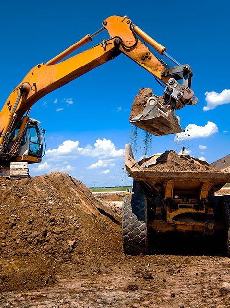 Construction Rental Equipment — Industrial Truck Loader Excavator in Canastota, NY