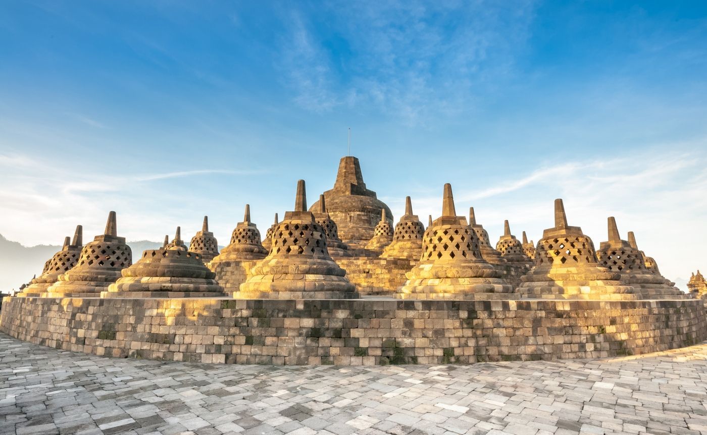 foto van Borobudur