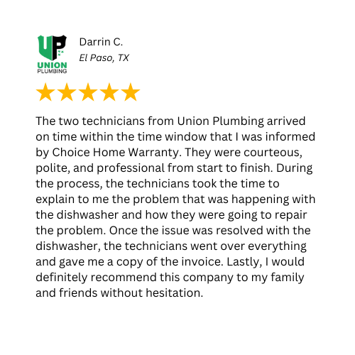 plumbing services el paso tx