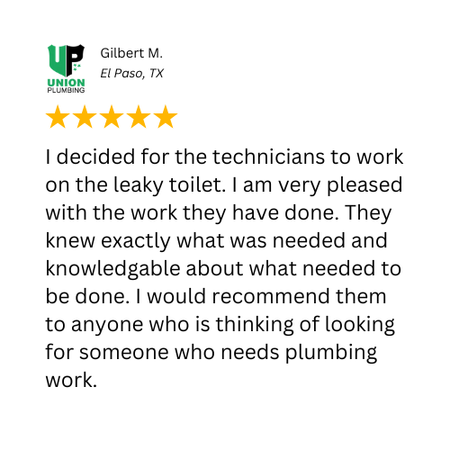 plumbing services el paso tx