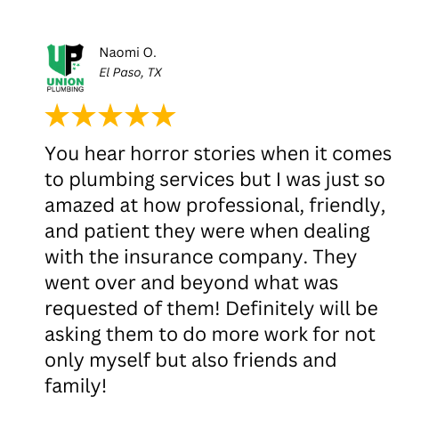 plumber in el paso tx
