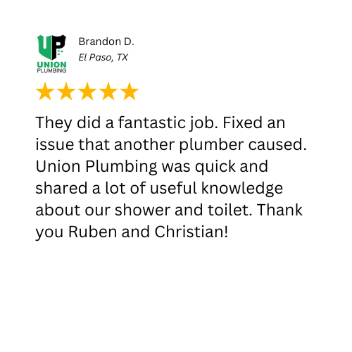 plumber in el paso tx
