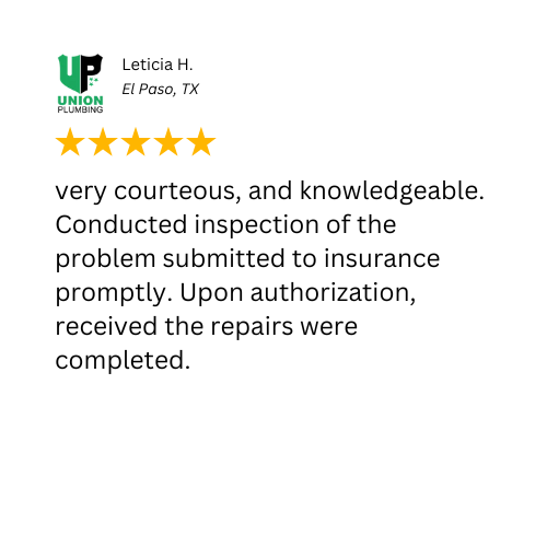 plumbing services el paso tx