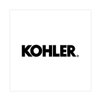 The kohler logo is black and white on a white background.