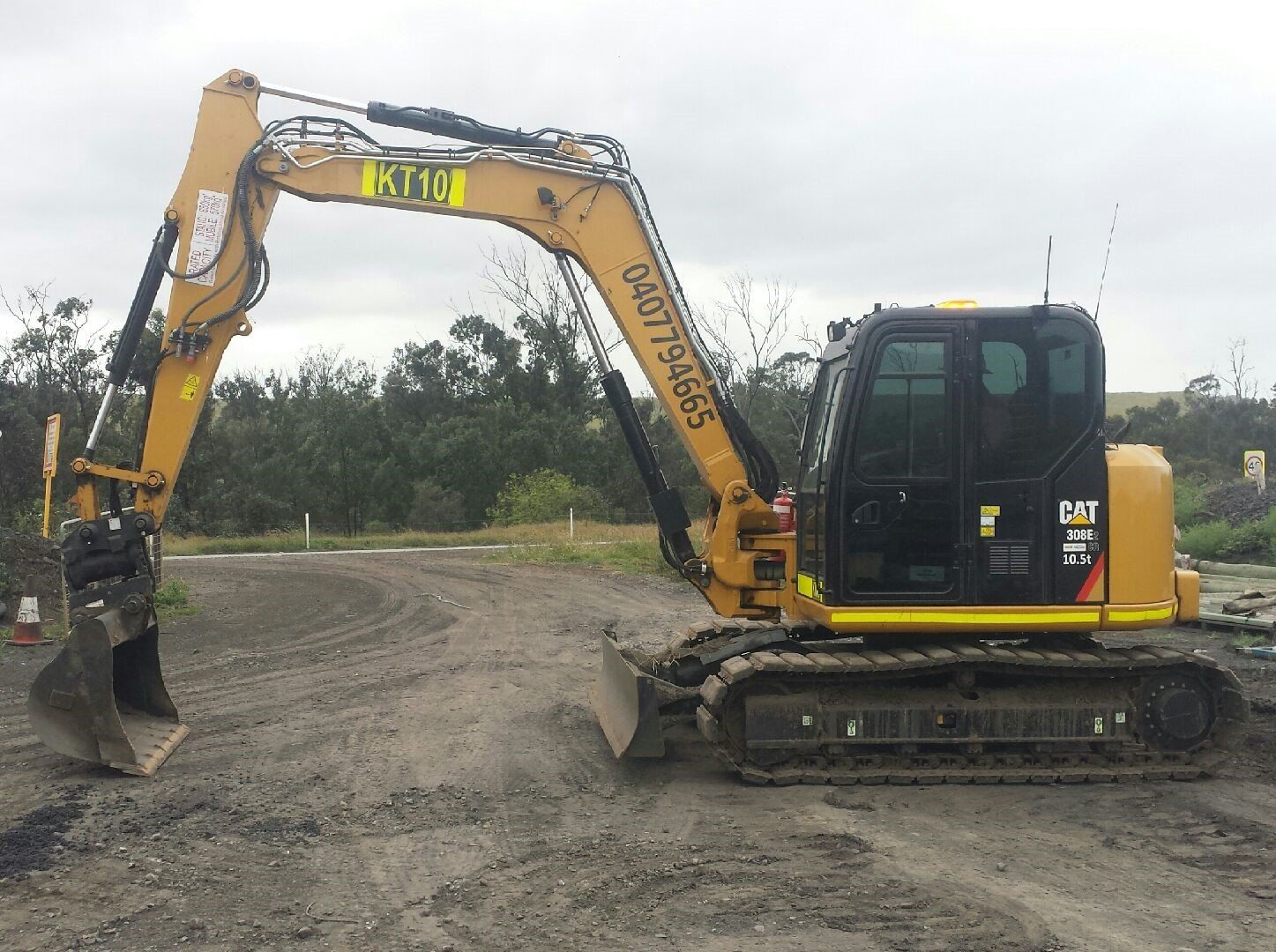 CAT 308 — K & T Daley in Gracemere, QLD