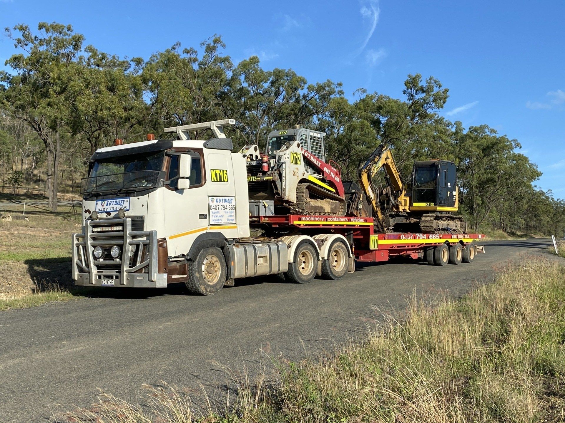 Wheel Loader Machine Unloading Rocks In Open-Mine — K & T Daley in Rockhampton, QLD