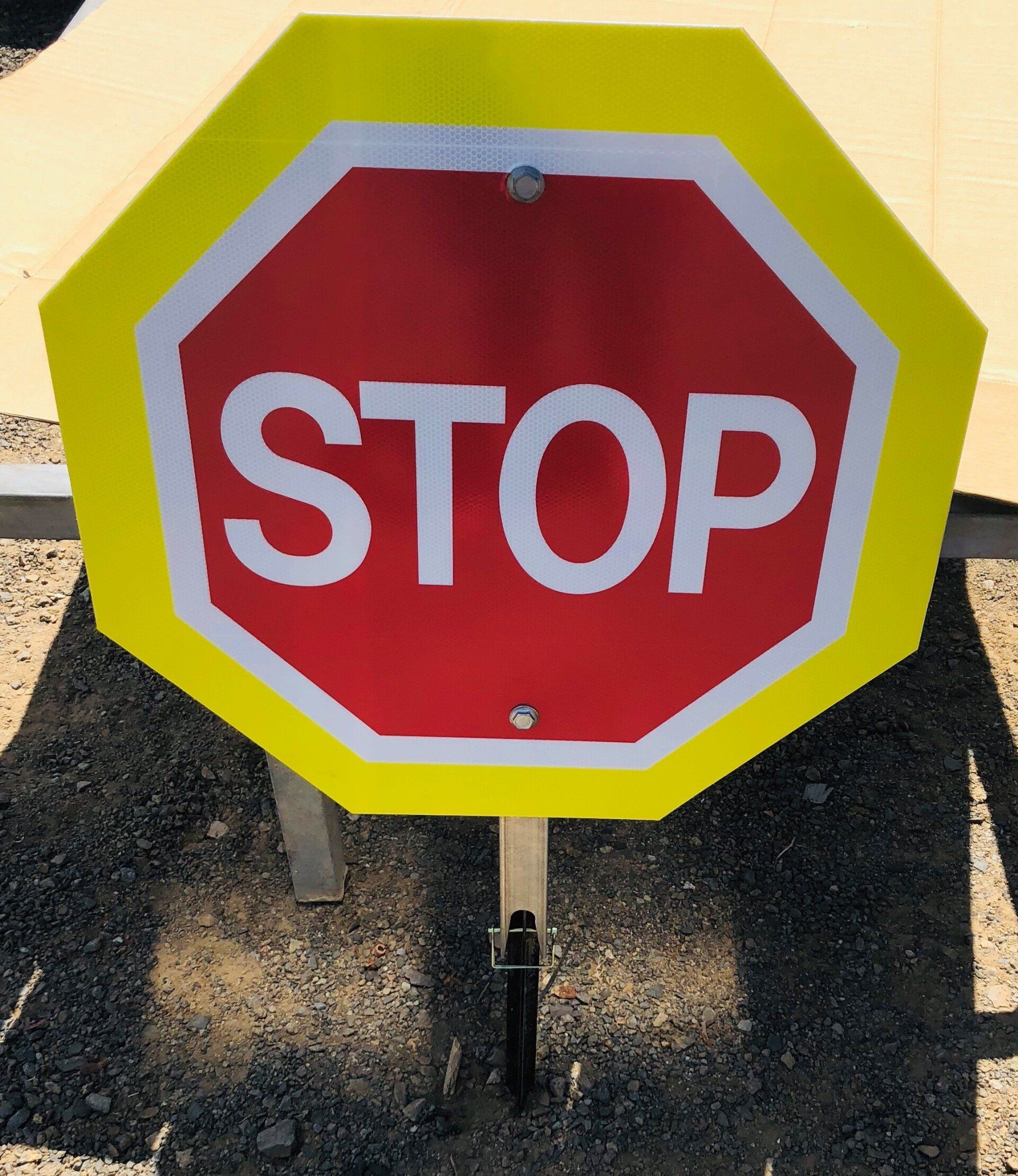 Sign Bracket Mounted — K & T Daley in Gracemere, QLD