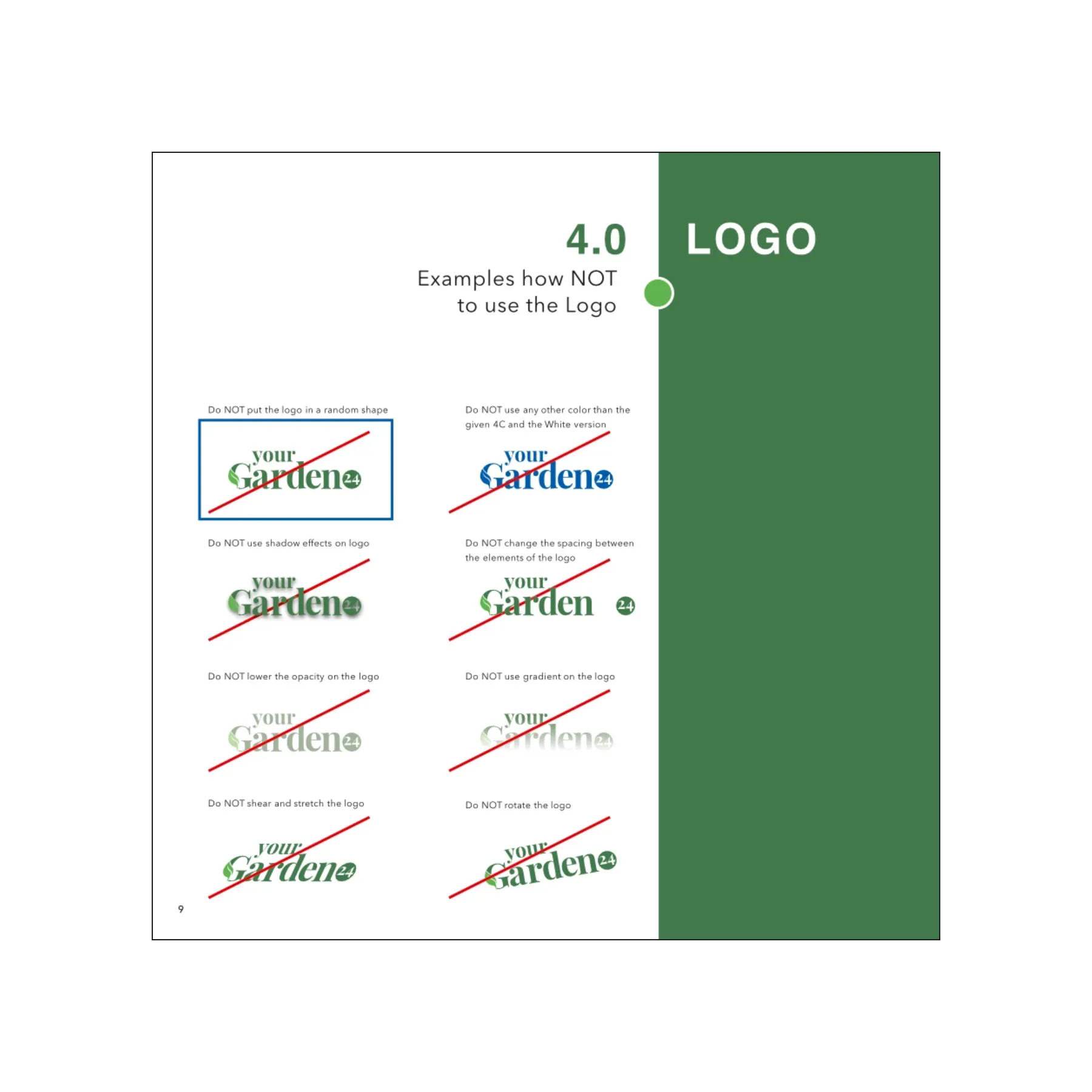 Strategie-Präsentation Brand Design – yourGarden24