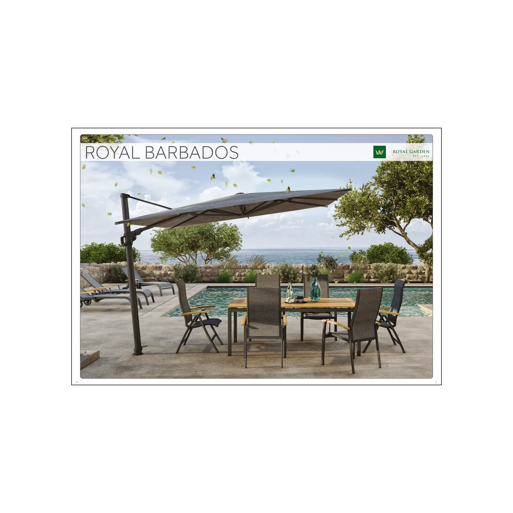 MWH Sonnenschirm Flyer – extrasicht Grafikdesign
