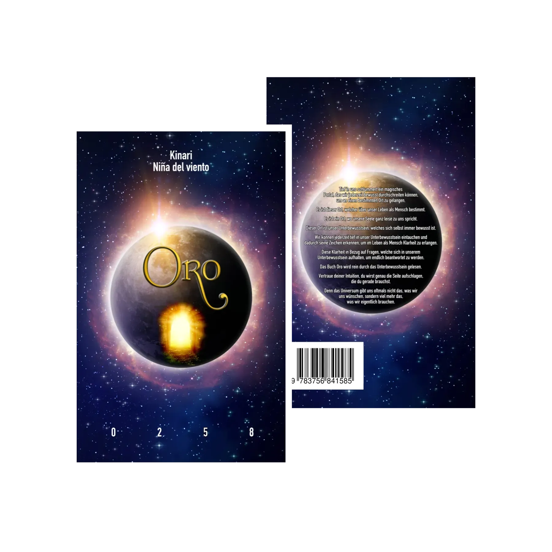 Buchcover Kinari Niña del Viento – extrasicht Design