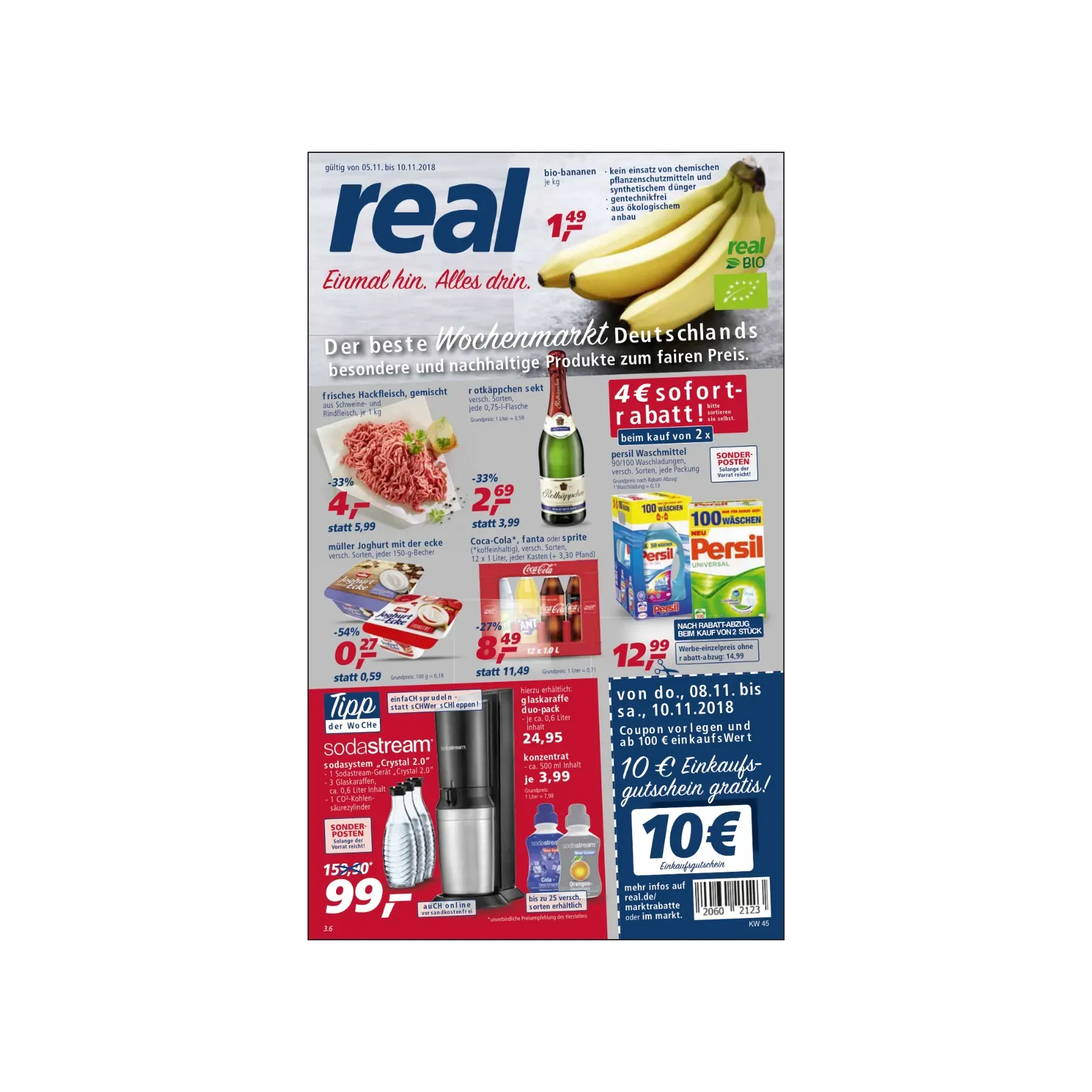 real,- Wochenprospekt Cover – extrasicht Gestaltung