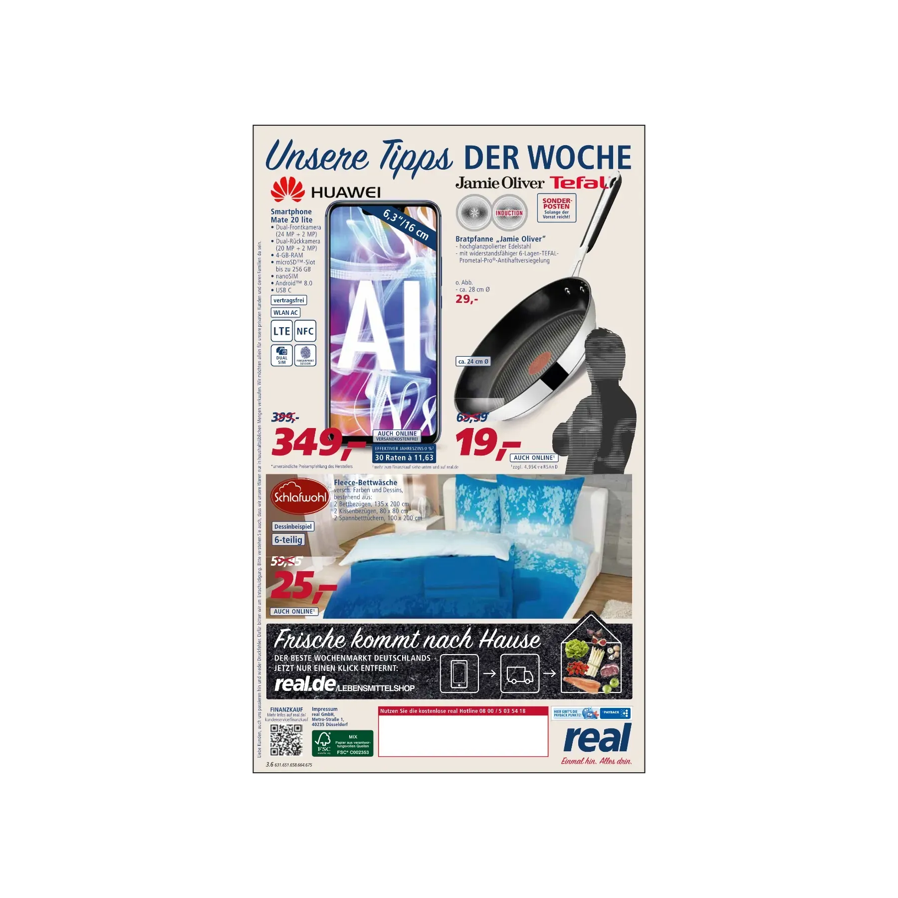 real,- Technikprospekt – extrasicht Werbung