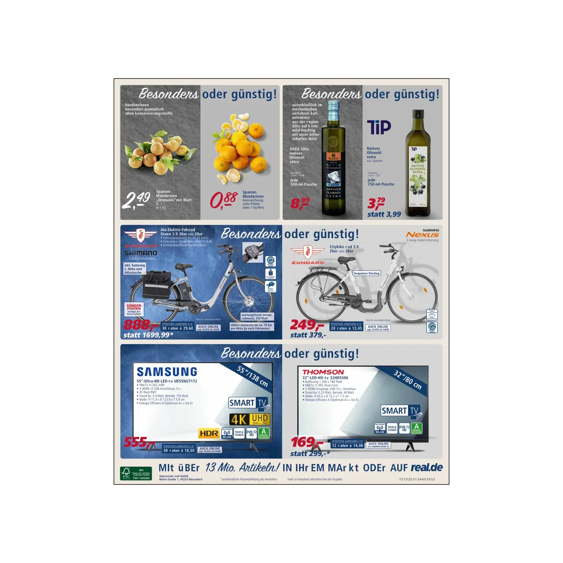 real,- Angebotsflyer – extrasicht
