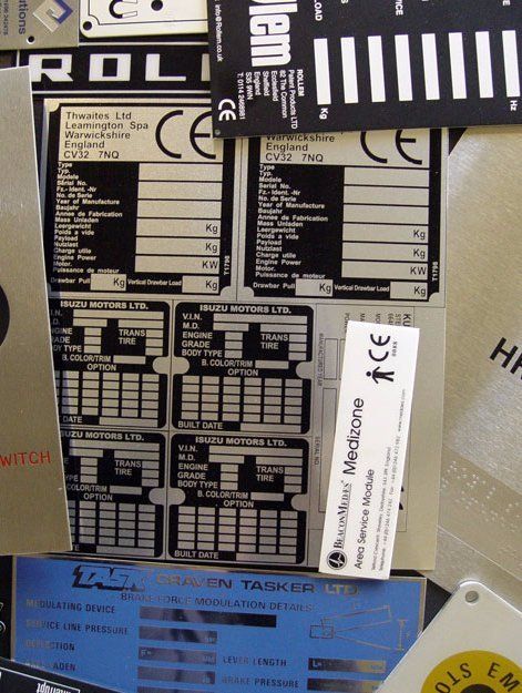 Signage and labelling services