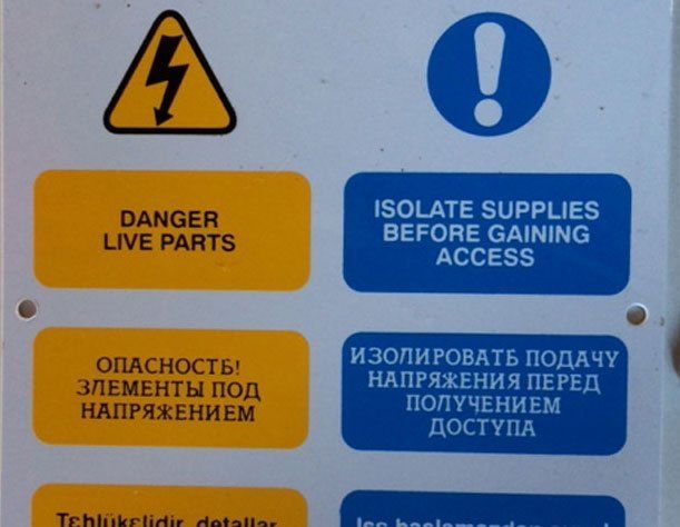 Signage and labelling services