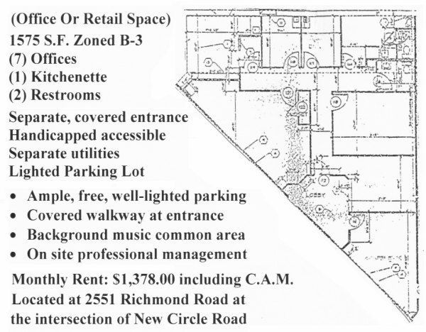 Richmond Road Retail - Floor Plan 1