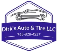 Logo for Demo Auto Repair: text with a gear icon, red and navy colors.