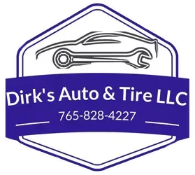 Logo for Demo Auto Repair: text with a gear icon, red and navy colors.