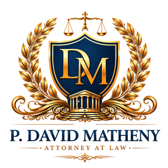 P. David Matheny Logo