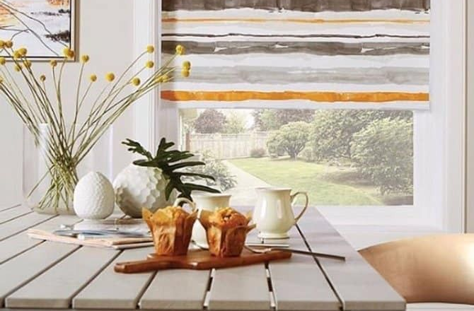 Table Setting with Muffins, Flowers, and A View of A Garden — My Timber Flooring Blinds & Shutters in Erina, NSW