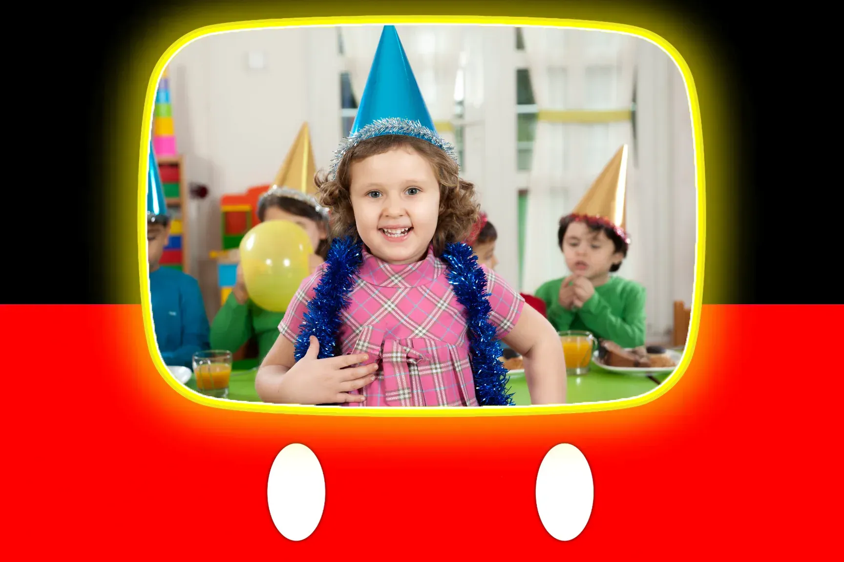 Blue helium balloon tank