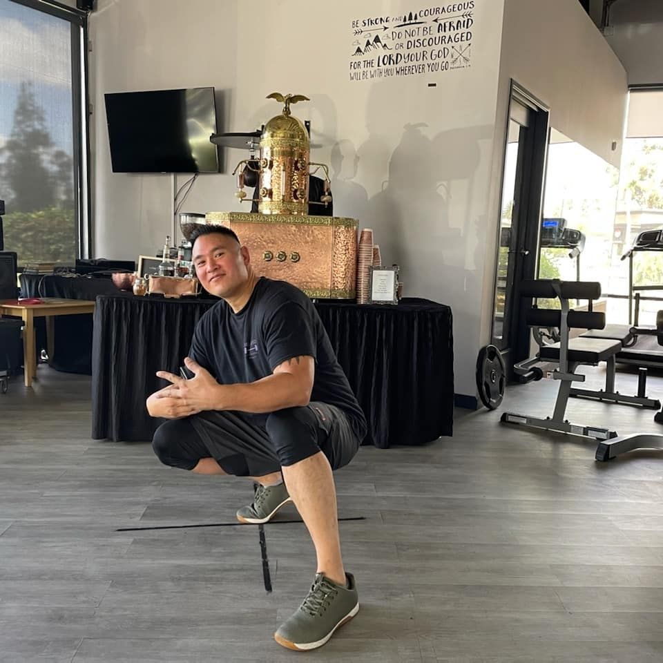 bodybuilding closeup dumbbells