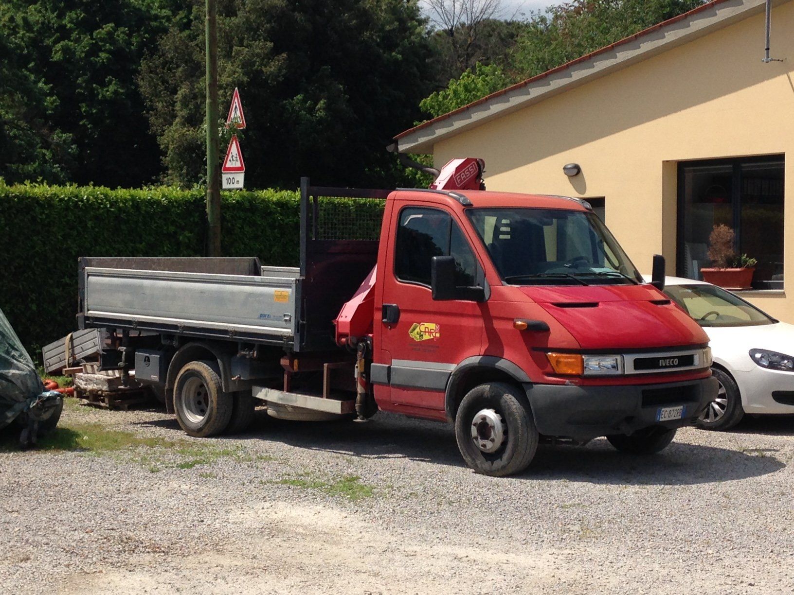 macchina per il sollevamento merci