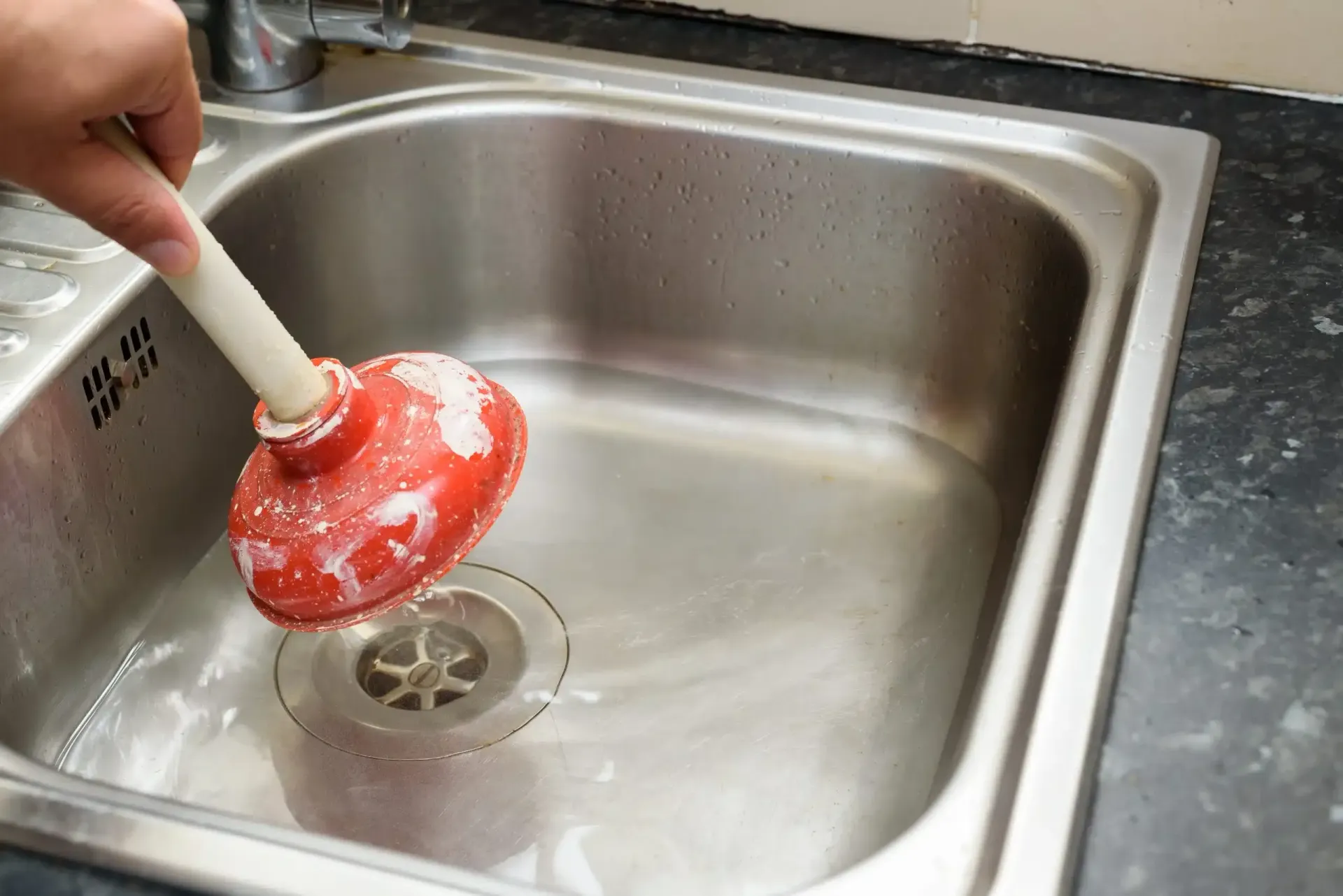 Clogged drains call Joe the Plumber