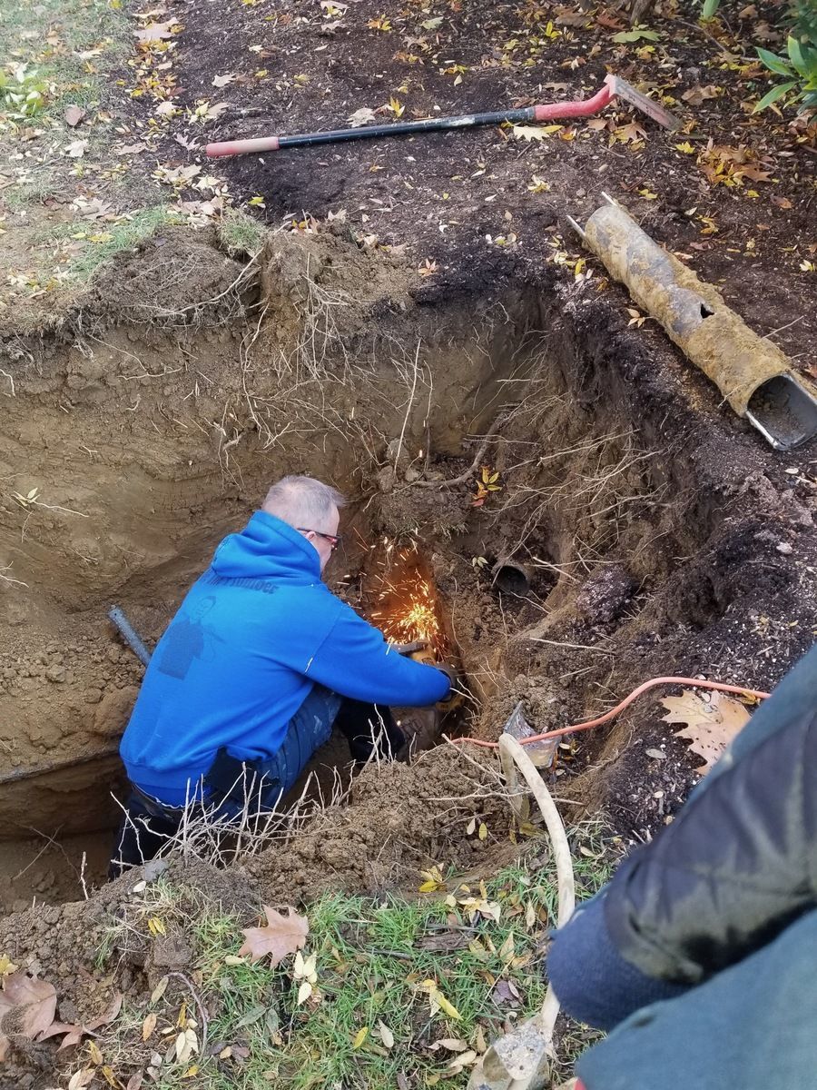 replacing cast iron pipes in Lancaster, PA