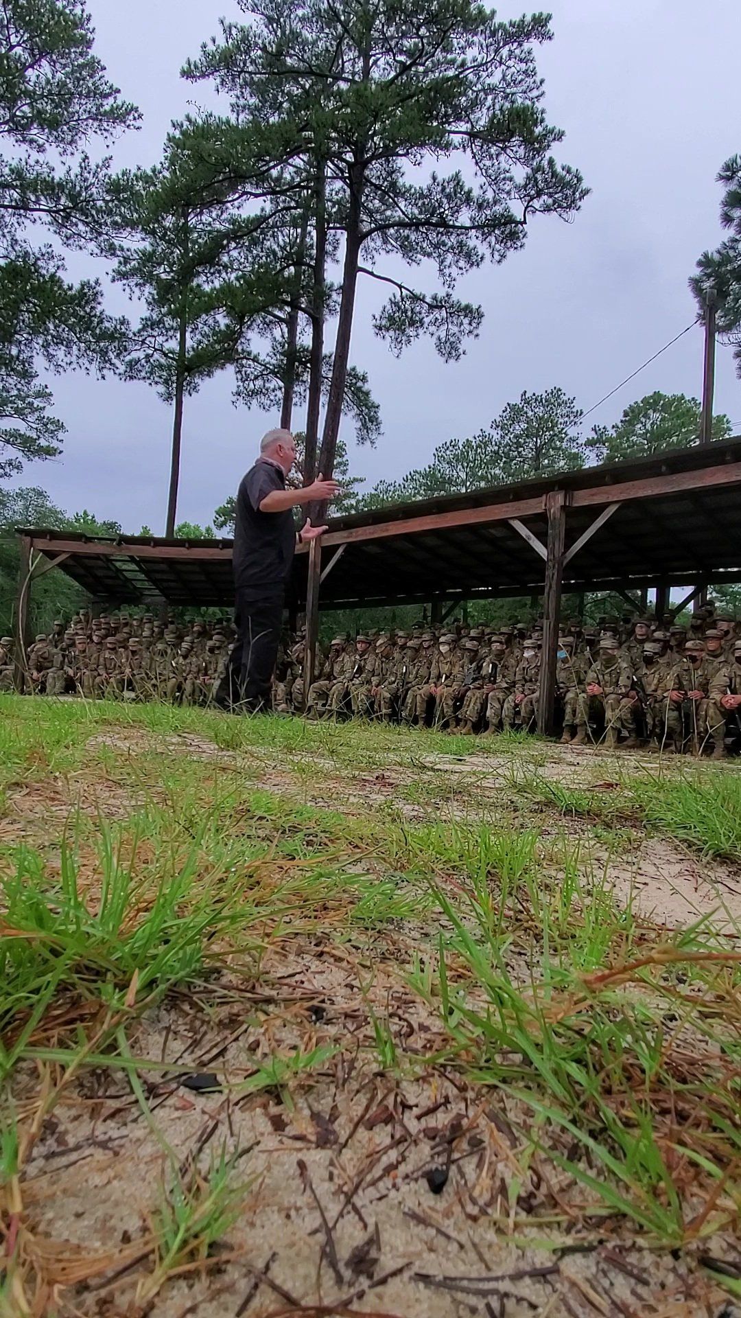 JP Quinn teaching soliders performance skill sets
