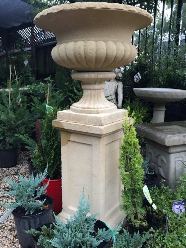 Urns Plinths and Pedestals