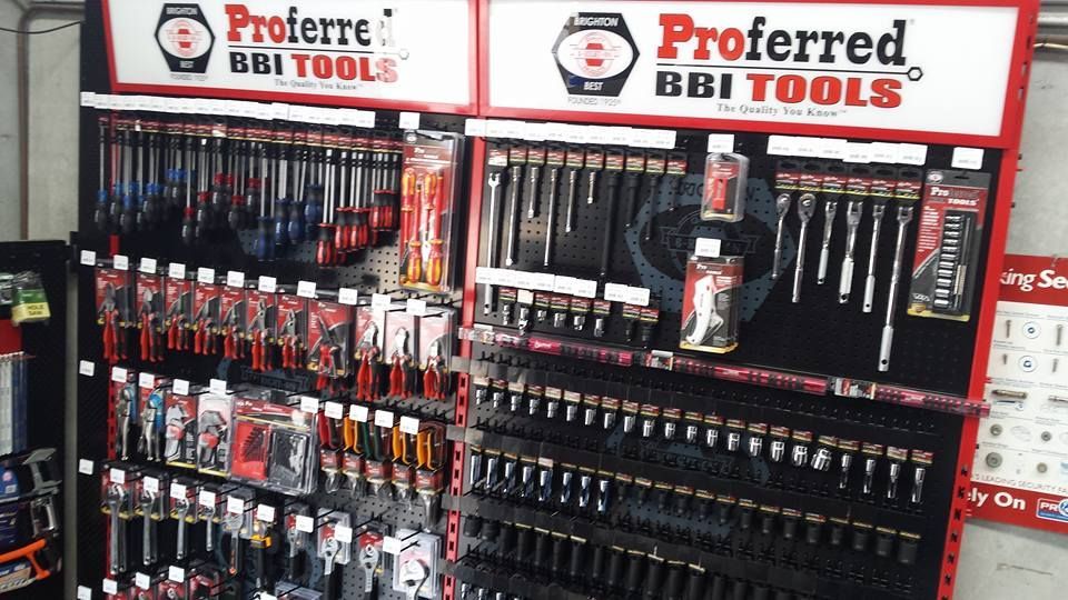 A Display of Proferred Tools in A Store — Border Bolts & Fasteners in Tweed Heads South, NSW