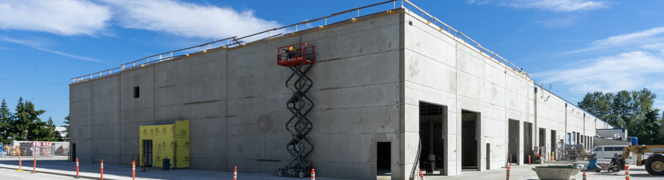 Exterior of MCOB Community Transit Facility