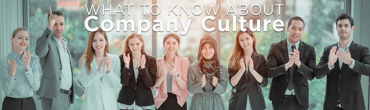 People in business attire clapping, company culture concept.