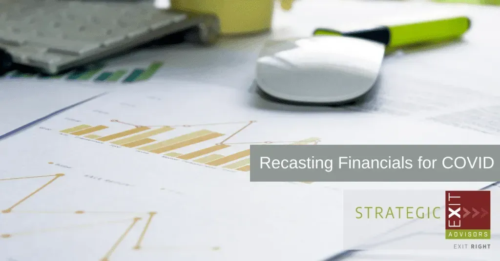 White mouse and charts with text 