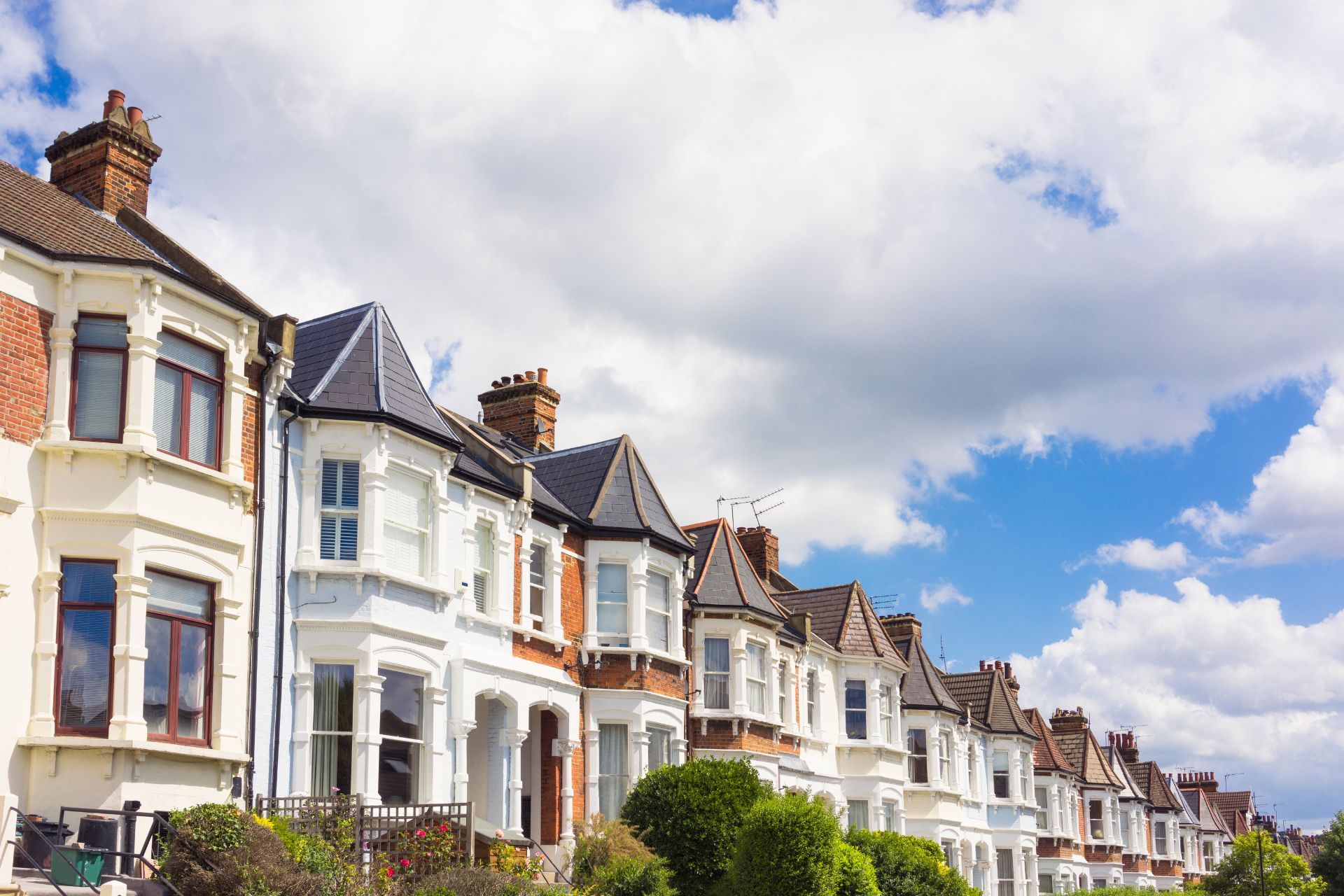 row of houses