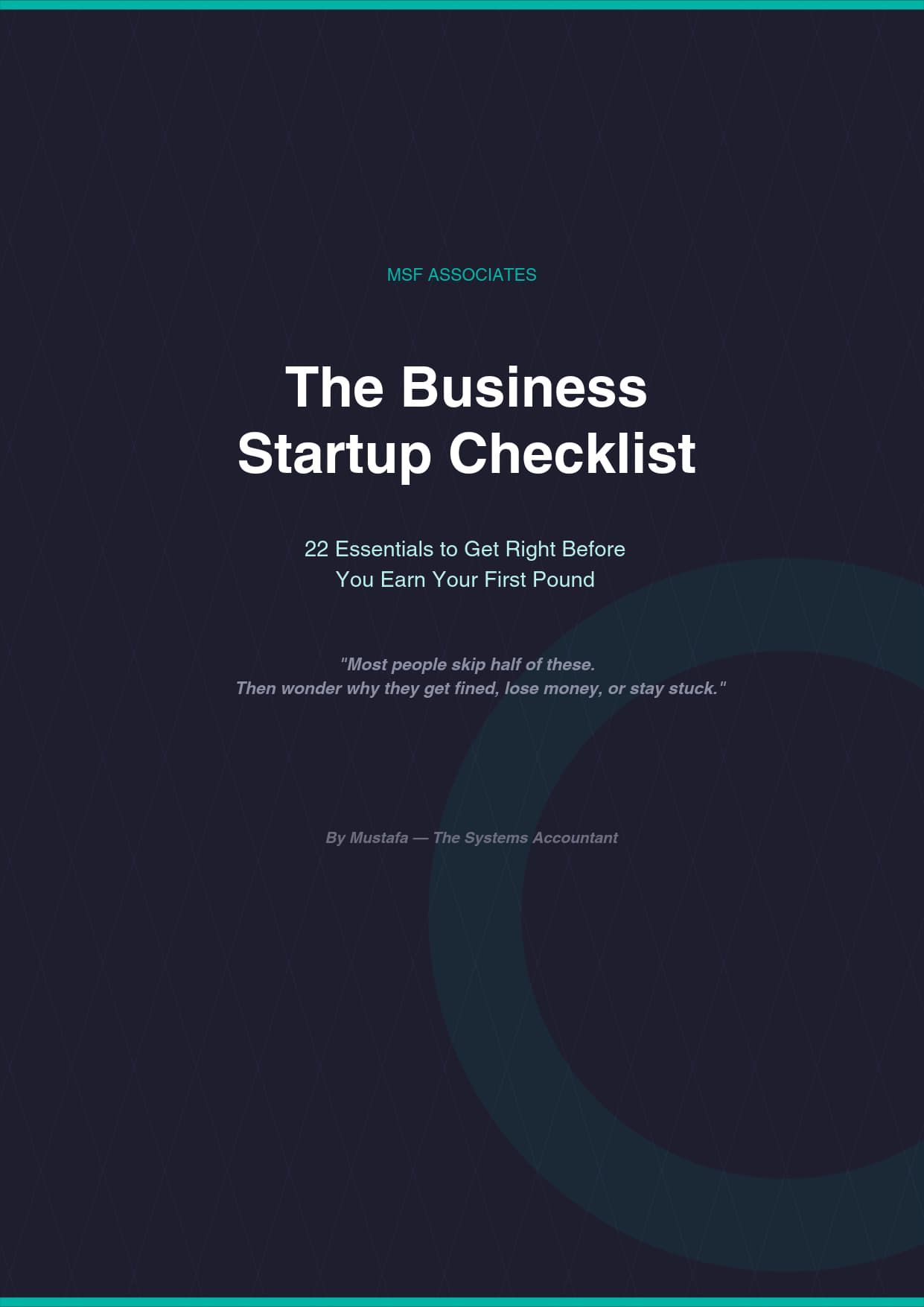 The Business Startup Checklist Guide