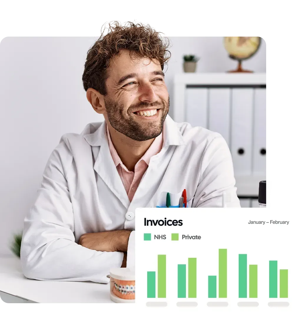 Restaurant owner viewing business cashflow on laptop