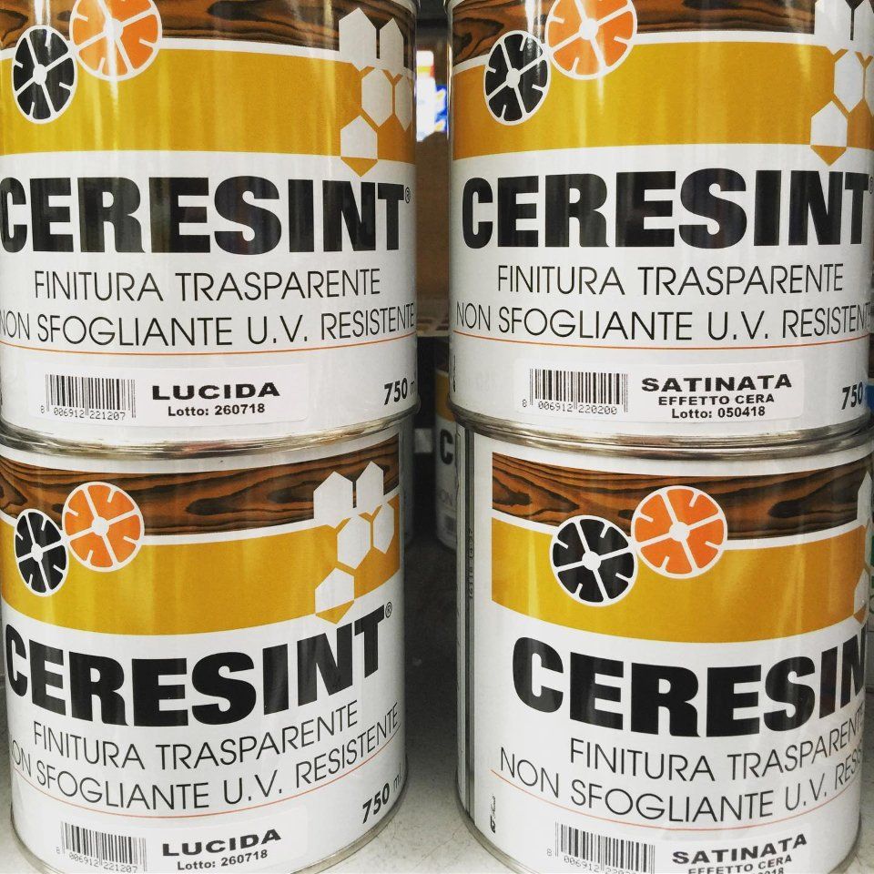 Finitura trasparente non sfogliante