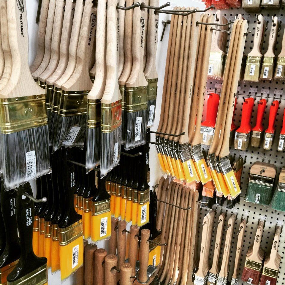 Assortimento di pennelli