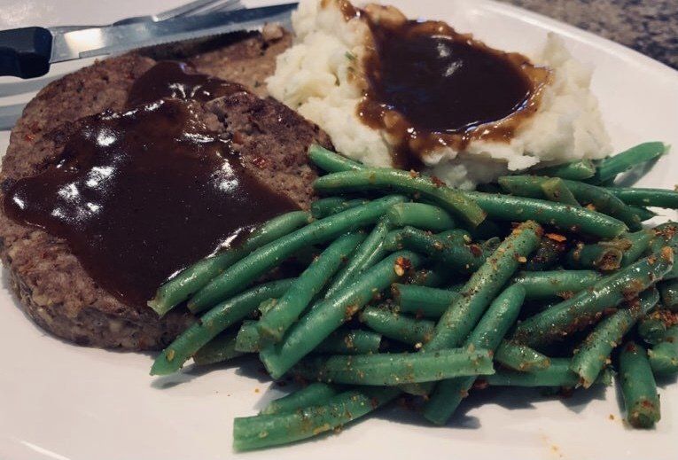 Meatloaf at Deacon's Restaurant in Wauconda, IL