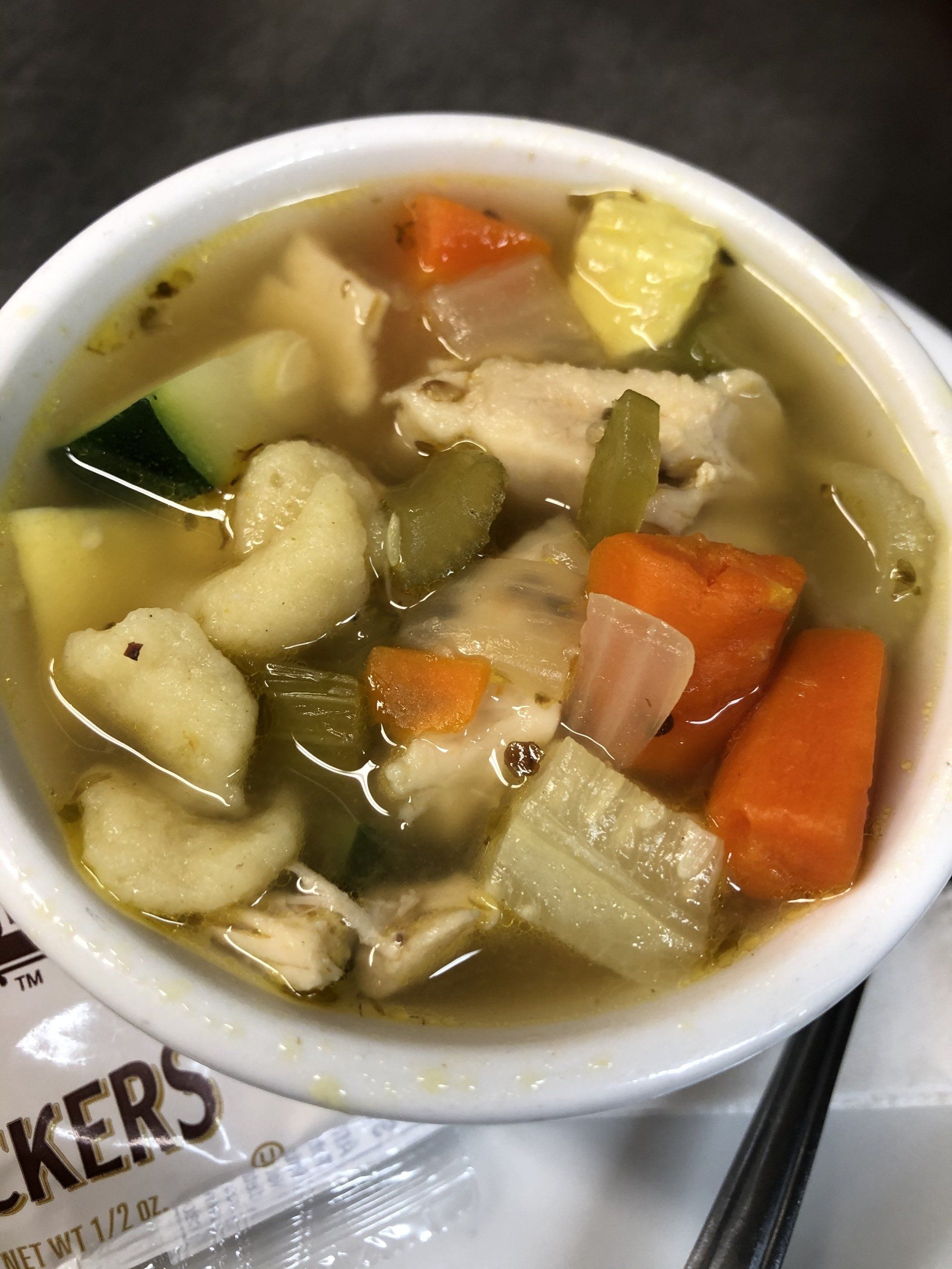 Chicken Noodle Soup at Deacon's Restaurant in Wauconda, IL