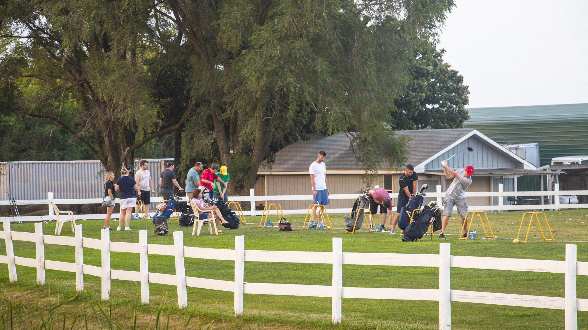 Hit a Bucket of Balls at Deacon's Restaurant & Bar, Wauconda IL