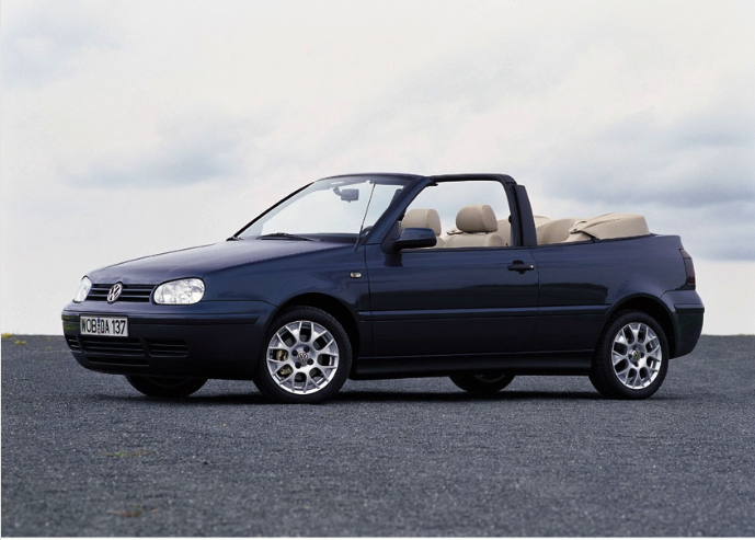 Golf Cabrio Benzina - noleggio autovetture Ischia