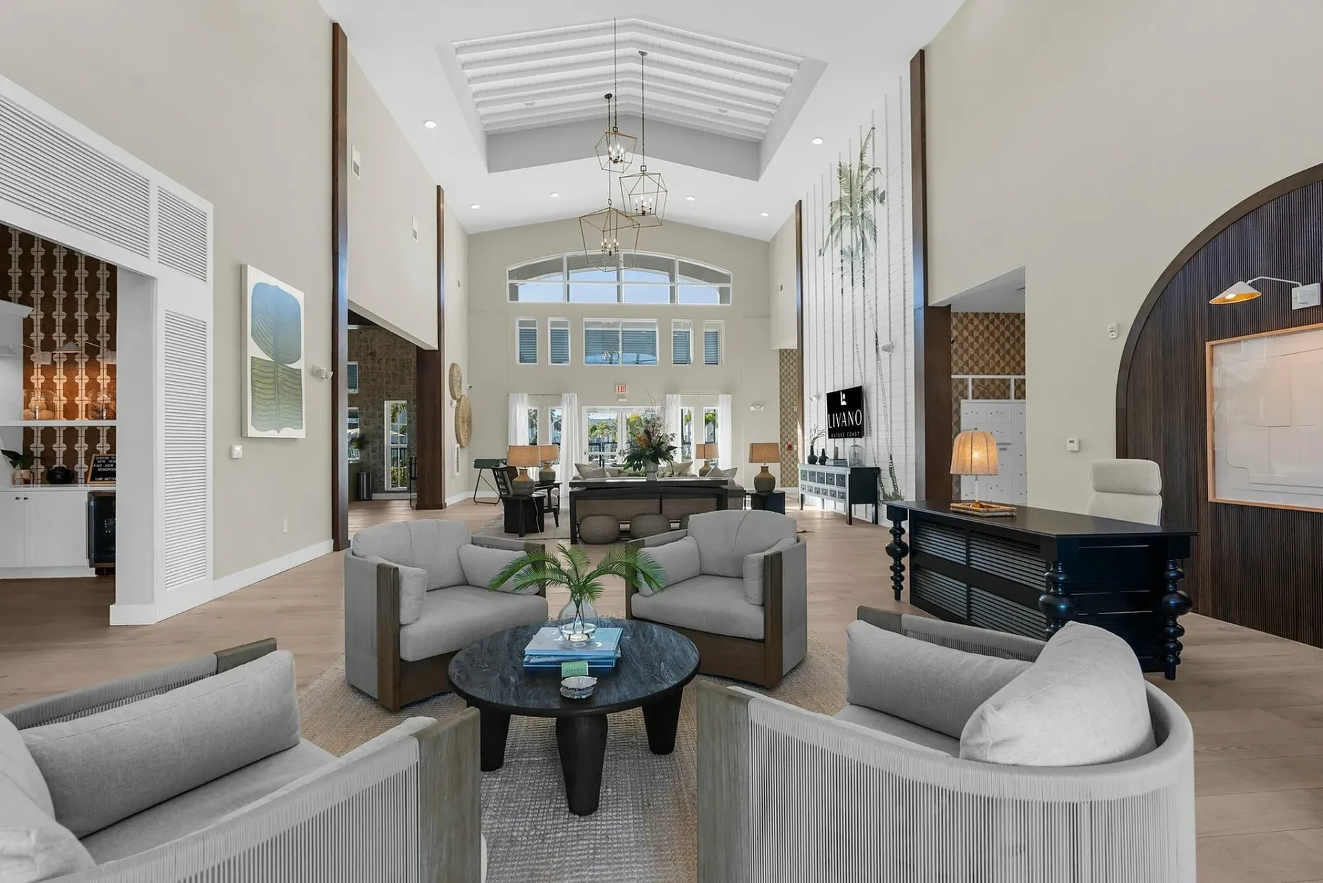 Experience luxury living in this stylish open-concept space, perfect for relaxation and entertaining.