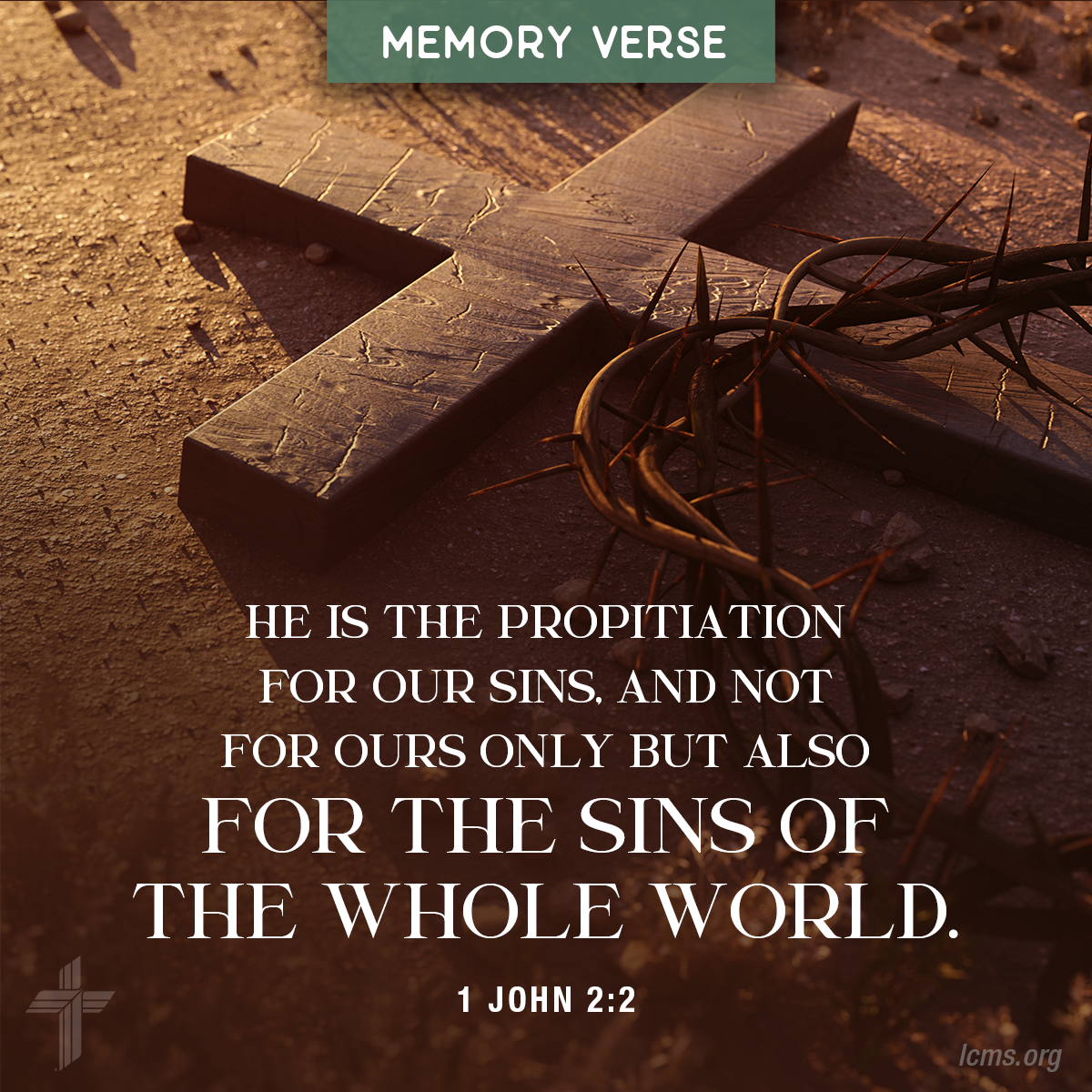 Bible verse on a background: 