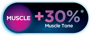 A button that says `` muscle + 30 % muscle tone ''
