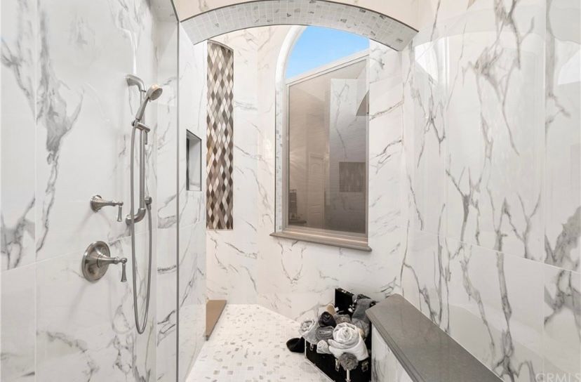 Image of updated shower completed by EDW Construction