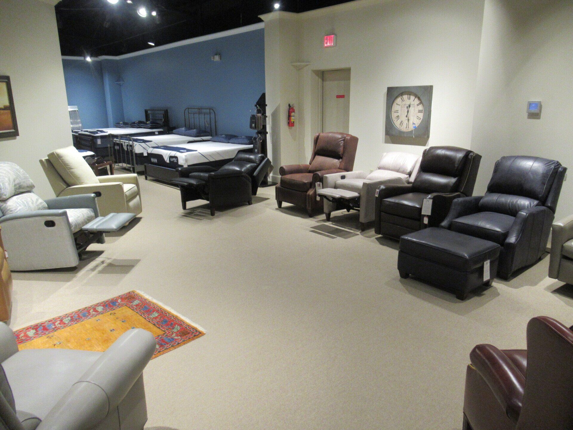 Abundance of Seats in One Room Next to One Lone Sofa — Harrisonburg, VA — Dayton Interiors